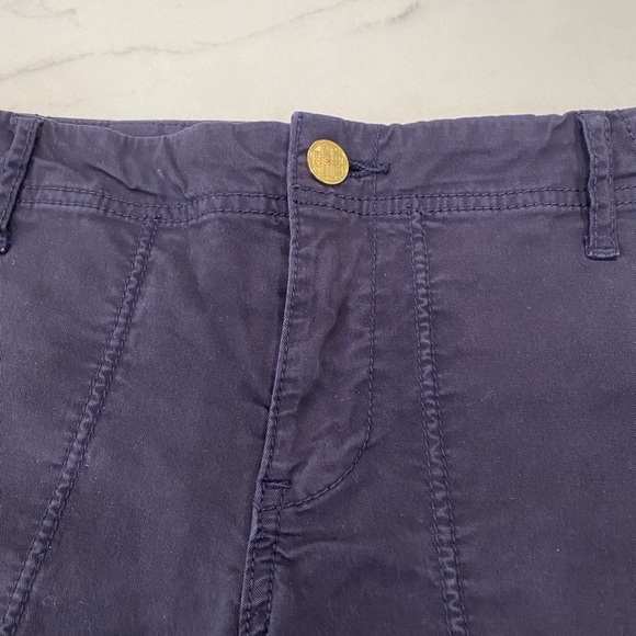 Tory Burch Black Fatigue Chino Straight Leg Pants, Size 27, Excellent Condition - Picture 2 of 7